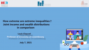 How extreme are extreme inequalities ? Joint income and wealth distributions in comparison