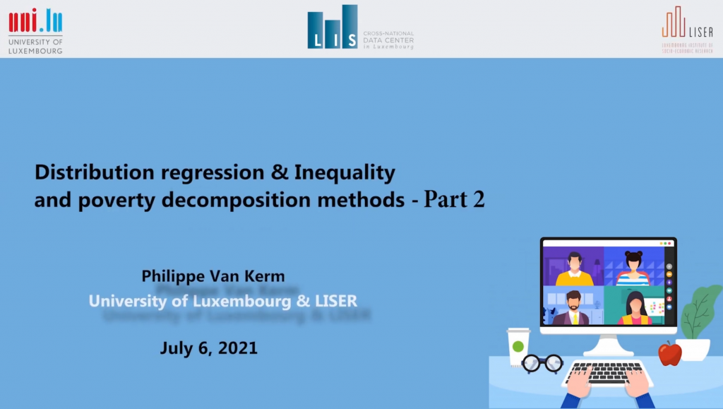 Distribution regression & Inequality and poverty decomposition methods – Part 2